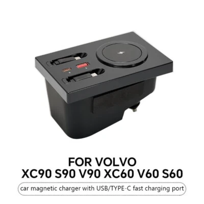 SuperFast Charging explansion dock Type-C For Volvo XC60 XC90 S90 V90 V60 s60 - Image 1 of 4