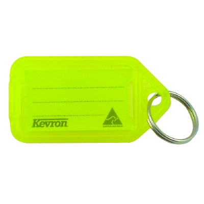 KEVRON ID38 Tags Bag Of 50 Fluorescent  X 50 - Fluorescent Yellow • 19.70£