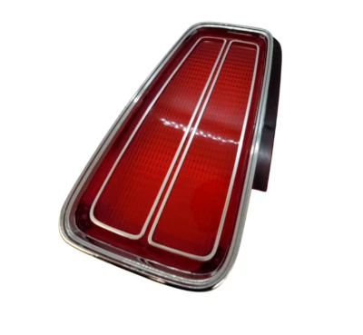 1974-1976 Chrysler Newport Left Driver Side Taillight Lens 3744865 NOS - Image 1 of 4