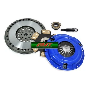 PI STAGE 4 CLUTCH KIT& RACE FLYWHEEL for SUBARU IMPREZA OUTBACK LEGACY 1.8L 2.2L - Picture 1 of 2