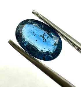 Kyanite Sapphire Gemstone, Natural kyanite Oval Cut Loose gemstone 2.4Ct 10x7mm - Picture 1 of 8