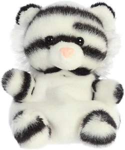 Aurora - Palm Pals - 5" Kira Tigre Blanco Adorable Peluche - Imagen 1 de 4