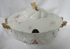 VINTAGE RC ROSENTHAL VERSAILLES KONTINENTALE GÄNSEBLÜMCHEN BLUMENBEDECKTE SUPPE TUREEN - Bild 1 von 22
