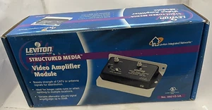 Leviton Structured Media Video Amplifier Module New open box - Picture 1 of 4