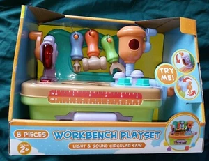 Little Engineer Multifunctional Kids Musical Learning Tool Workbench Educational - Picture 1 of 6