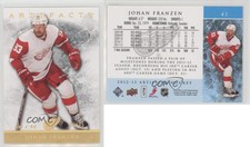 2012-13 Upper Deck Artifacts Gold Spectrum /25 Johan Franzen #41