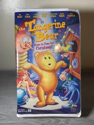 The Tangerine Bear Home In Time For Christmas (VHS, 2000, Clam Shell) New Sealed - Image 1 of 2