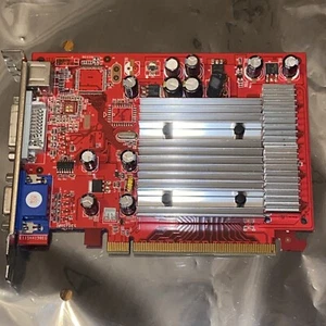 7200GS PCI-E 256MB DDR2 , TV OUT DVI Graphics Video Card 7100GXTD26VD06004551 - Picture 1 of 4