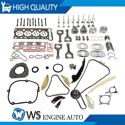 For 2.0 T Audi Q5 VW A4 Jetta CCTA CAE CCZ Pistons Engine Overhaul Rebuild Kit - Изображение 1 из 4