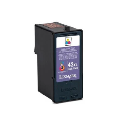 Original Lexmark 43XL color X4950 X6570 X7550 X9350 Z1520 X4850 X9575 o.V. - Bild 1 von 2