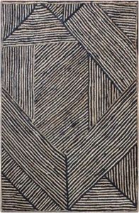 Jute Rug 4 X 7 Natural Braided Jute runner carpet modern living area rug - Picture 1 of 6