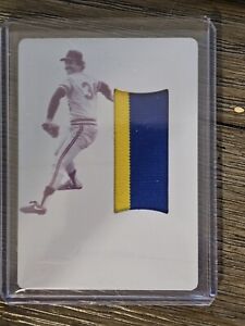 2023 National Treasures Rollie Fingers Game Used Patch 1/1 One Of One