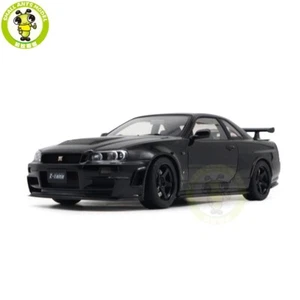 1/18 Nissan NISMO R34 GT-R Z-tune AUTOart 77463 Black Pearl Model Car - Picture 1 of 14