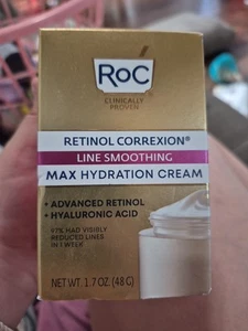 RoC Retinol Correxion Line Smoothing MAX Hydration Cream Day & Night Contour 🔥 - Picture 1 of 9