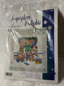 Sugarplum Express Cross Stitch Kit Beary Merry Christmas #509 - Picture 1 of 2