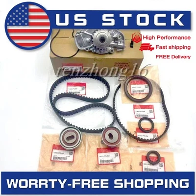 OEM For 90-97 Honda Accord Prelude Isuzu 2.2L F22A1 Timing Belt Water Pump Kit - Image 1 of 4