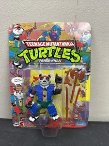 1990 Teenage Mutant Ninja Turtles PANDA KHAN - Brand New - Unpunched - Picture 1 of 10