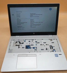 HP ProBook 650 G4 15.6"  Core i5-8250U 1.6GHZ BIOS LOCKED LAPTOP ,SL22 - Picture 1 of 8