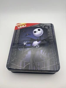 Tim Burton’s Nightmare Before Christmas Uno Tin Box Edition Open Box Complete - Picture 1 of 5