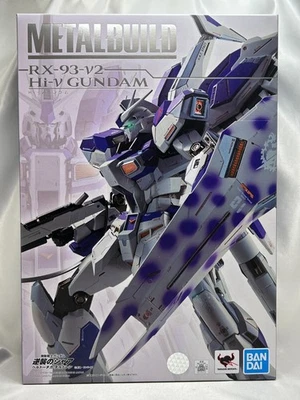 BANDAI Japan METAL BUILD Hi-ν Gundam PVC, ABS, pressofuso - Immagine 1 di 4