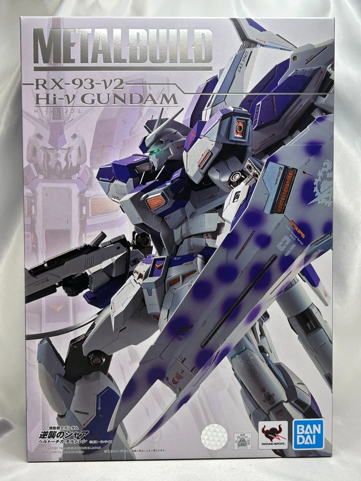 BANDAI Japan METAL BUILD Hi-ν Gundam PVC, ABS, pressofuso - Immagine 1 di 4