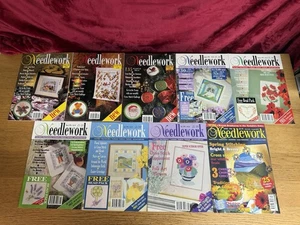 Vintage Needlework Magazine Bundle Job Lot x9 YEAR 1994 (5) 1992 (3) 1996 (1) - Picture 1 of 11