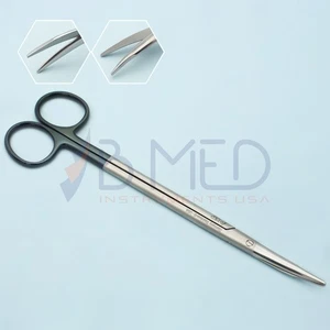 Reynolds Dissecting Tenotomy Scissors 7" Supercut Curved Surgical Instruments - Picture 1 of 5