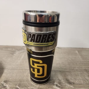 San Diego Padres MLB Great American Texas Product Hot Cold Tumbler Cup 16oz READ - Picture 1 of 9