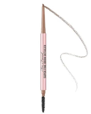 Too Faced Super Fine Brow Detailer-Pencil - Taupe - 0.08 g / 0.002 oz - NIB - Image 1 of 2