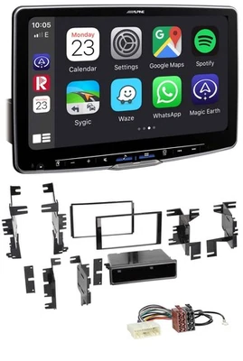 Alpine MP3 USB Bluetooth DAB Autoradio für Nissan Cube ab 09 Frontier ab 13 Juke - Bild 1 von 4