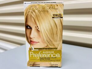 L’Oréal Paris 10NB Ultra Natural Blonde, Superior Preference Fade-Defying Color