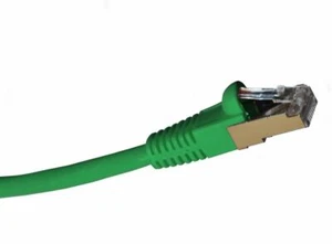 Shielded CAT 6 - 3 Foot Green STP Cable - Picture 1 of 6
