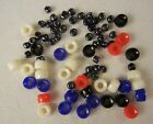 Lot Of Mixed Pony Beads And Glass Seed Beads