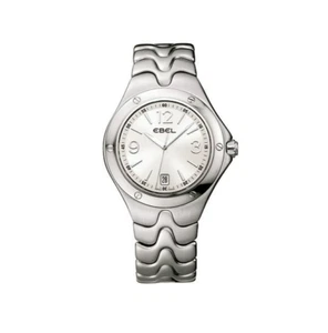 EBEL Sport Wave Quarz Datum silber Zifferblatt 40mm Ref.E9955K41 SS 1215048 Herrenuhr - Bild 1 von 23