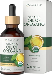 Mejor Aceite De Oregano Organico Combate Candidiasis Pie De Atleta Hongo De Uña - Picture 1 of 7