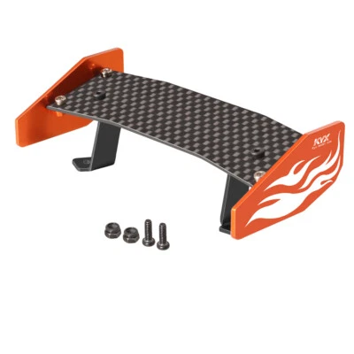 For LOSI 1/18 mini-T 2.0 RC Car Upgraded Parts Metal Tail Fin Rear Tail Wing DIY - Image 1 of 4