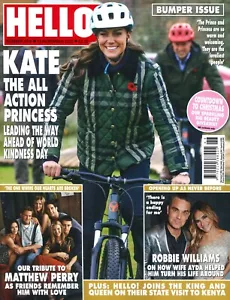HELLO! Magazine: Princess Kate, Prince William, King Charles, Camilla, 13.11.23 - Picture 1 of 2