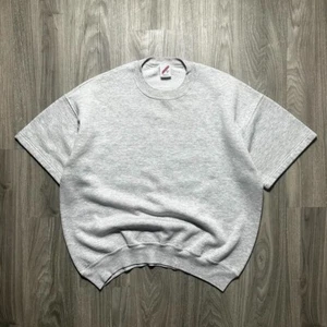 XL Vintage 80s Jerzees Crewneck Kurzarm Sweatshirt - Bild 1 von 4