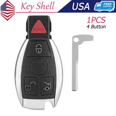 Запасной брелок для Mercedes Benz E320 E350 E400 E550 E63 чехол с дистанционным управлением - Изображение 1 из 4