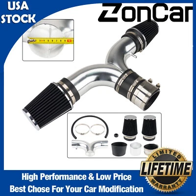 Cold Air Intake System Kit For 2003-2008 Dodge Ram 1500 DRSS-5120 5.7L V8 Black - Изображение 1 из 4