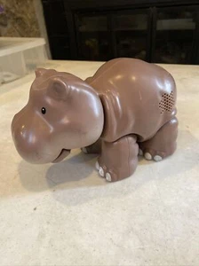 Mattel Fisher Price Little People Hippopotamus Hippo Sounds WORKING G1 - Picture 1 of 5