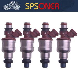 4pcs New Fuel Injectors OEM 195500-2120 fits for 1989-1996 Mazda 323 1.3L 1.6L - Picture 1 of 6