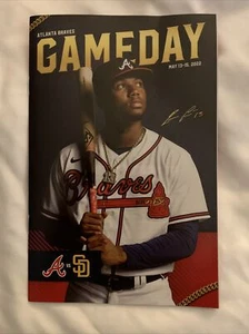 RONALD ACUNA JR. GAMEDAY PROGRAM Magazine Atlanta Braves May 13-15 Truist SGA - Picture 1 of 1