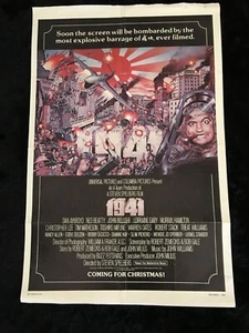 "1941" DE COLECCIÓN ORIG. Póster de la película 979 OS ADVANCE PLEGADO - AYCROYD / BELUSHI - Imagen 1 de 12