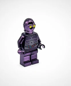 Lego Cromo Púrpura Chapado Star Wars C-3PO SW Edición Limitada ¡Nuevo!! - Imagen 1 de 4