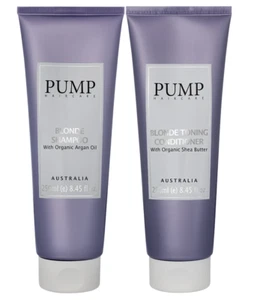 Pump Haircare Blonde Shampoo and Conditioner 250ml - Picture 1 of 3