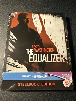 The Equalizer - Limited Edition Steelbook (Blu Ray, 2015) UK Exclusive - Image 1 of 2