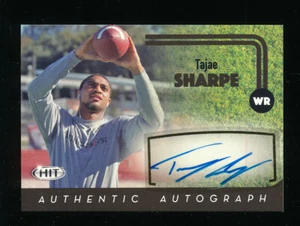 #A77 SIGNED TAJAE SHARPE AUTO SAGE CASE HIT NFL TITAN 2016 REAL AUTOGRAPH *TPHLC - Picture 1 of 2