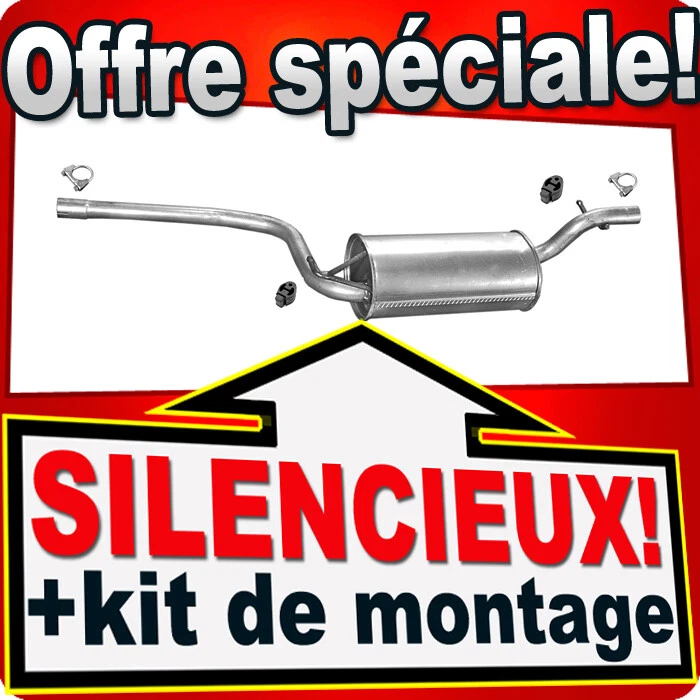 Silencieux Intermédiaire pour FORD FOCUS I 1.4/ 1.4 16V échappement - Photo 1/1