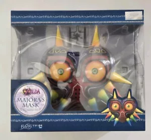 Máscara de Majora de The Legend Of Zelda sin usar, en caja, estatua pintada de PVC iluminada - Imagen 1 de 7